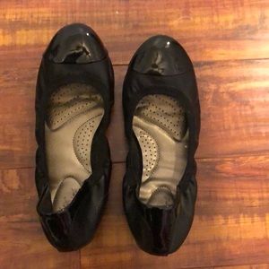 ‘Black ballet flats 9 1/2 wide